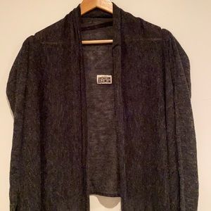 Weekday grey lightweight pancho/sweater